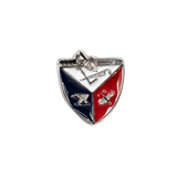 Vintage Founders Shield Lapel Pin - .75"