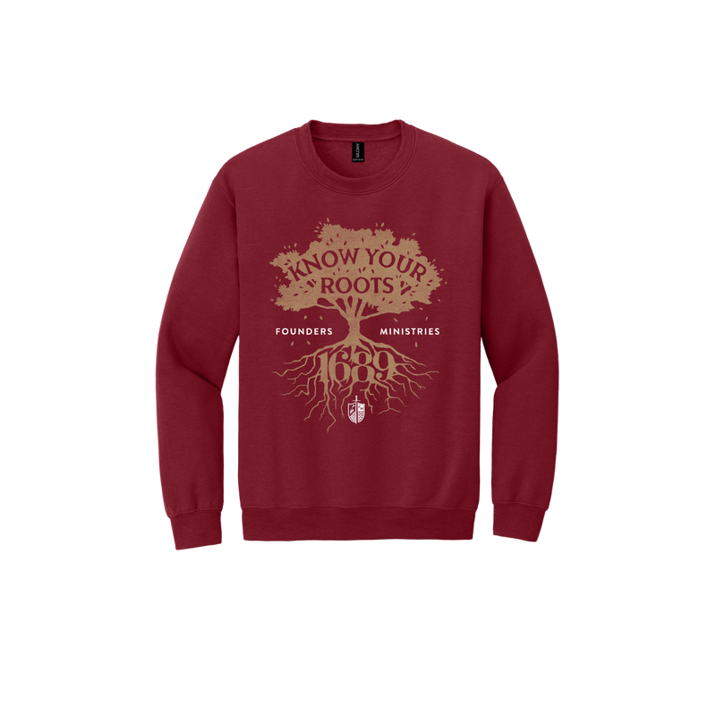 Know Your Roots Crewneck [Dark Red]