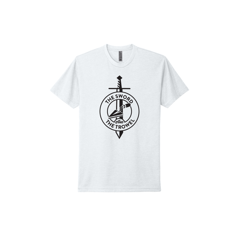 The Sword and the Trowel T-Shirt [White]