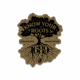 Know Your Roots 1689 Sticker