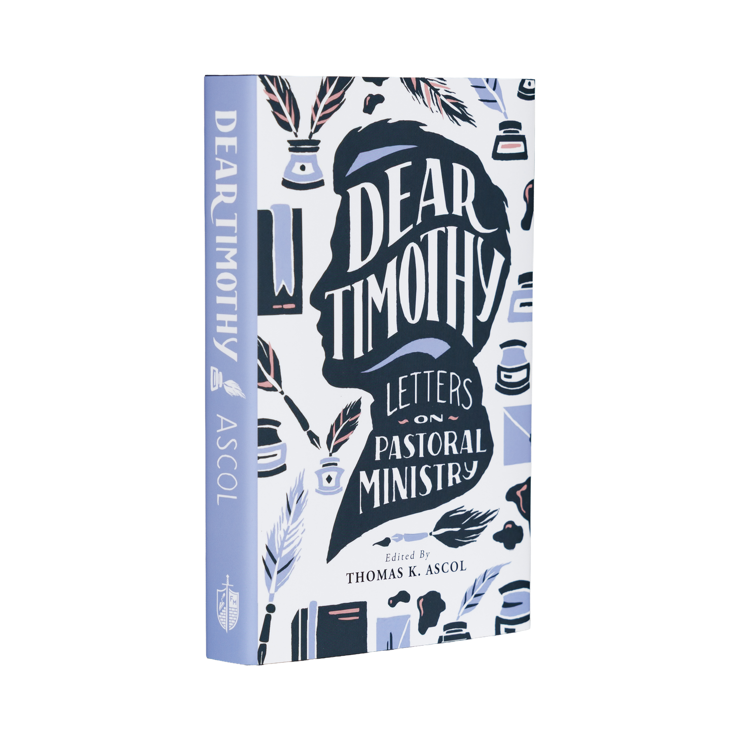 Book titled 'Dear Timothy: Letters on Pastoral Ministry' with decorative cover design.
