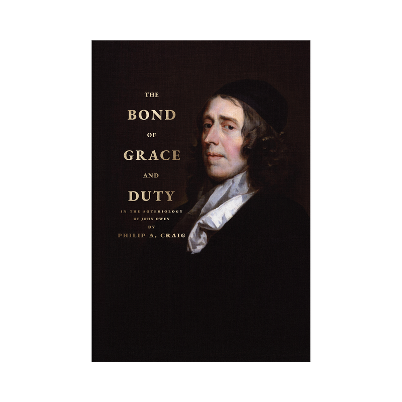 Book cover of 'The Bond of Grace and Duty' with a portrait on a black background