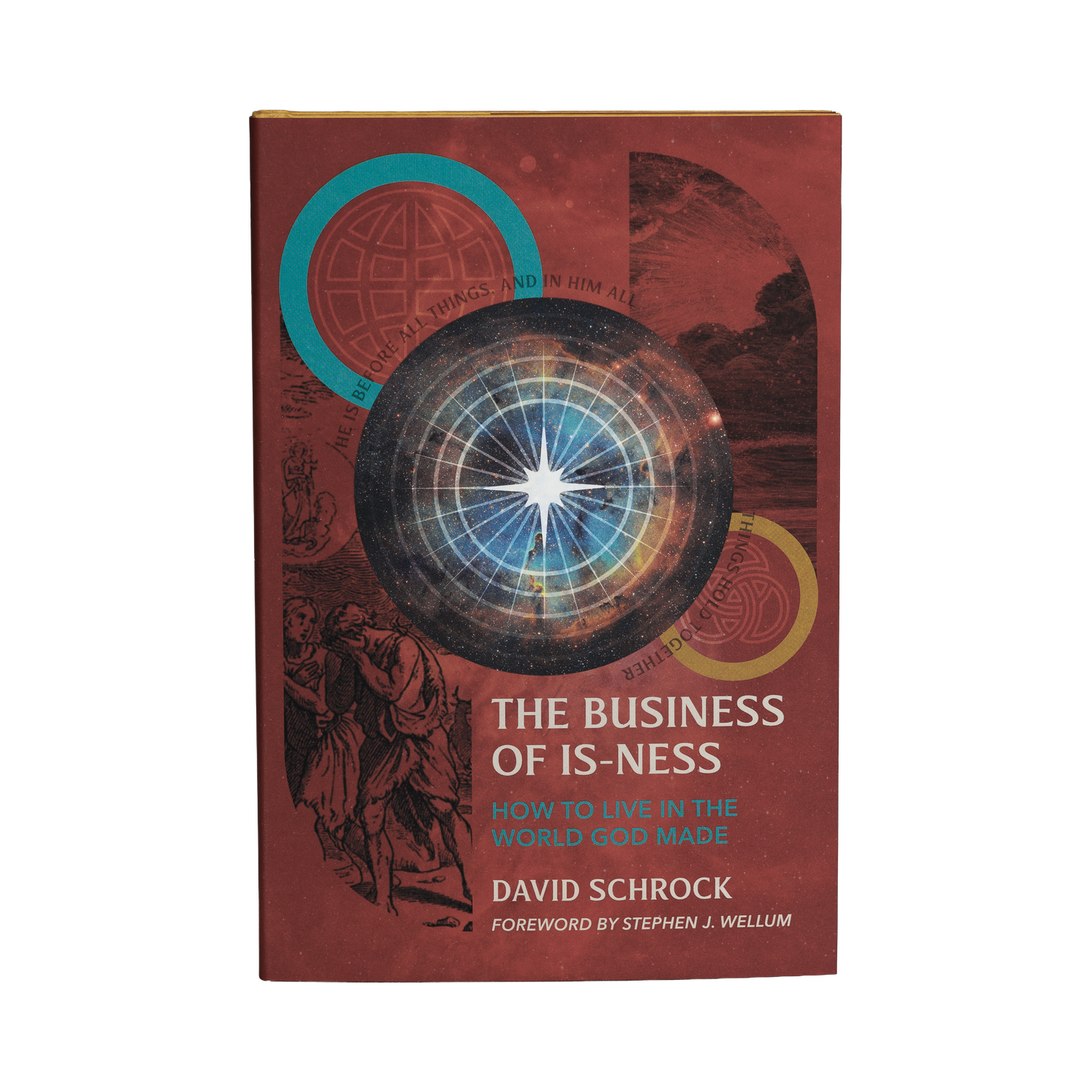 Book cover of 'The Business of Is-Ness' by David Schrock on a white background