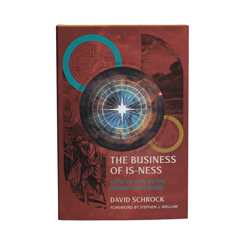 Book cover of 'The Business of Is-Ness' by David Schrock on a white background