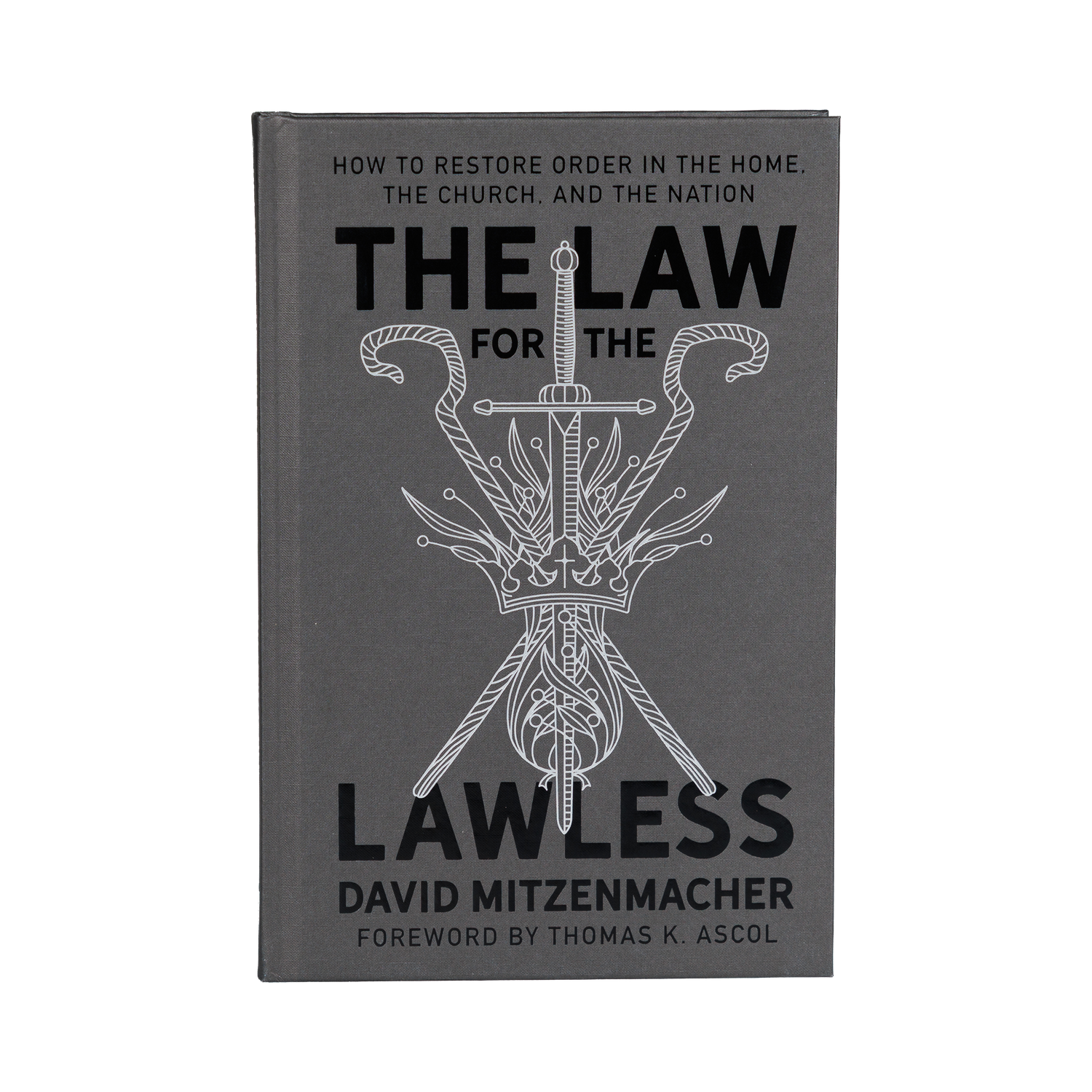 Book cover of 'The Law for the Lawless' by David Mitzenmacher on a white background
