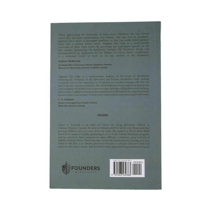 Back cover of a book with text and a barcode on a white background